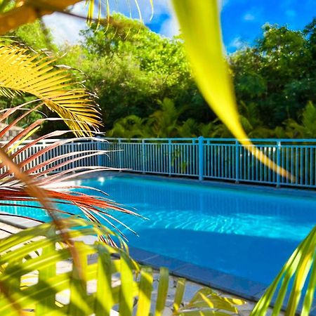 Magnifique Appartement Fleurs Caraibes - 6 Personnes En Residence Avec Piscine Privee - Sainte Anne מראה חיצוני תמונה