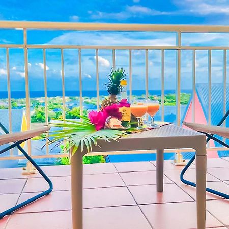 Magnifique Appartement Fleurs Caraibes - 6 Personnes En Residence Avec Piscine Privee - Sainte Anne מראה חיצוני תמונה
