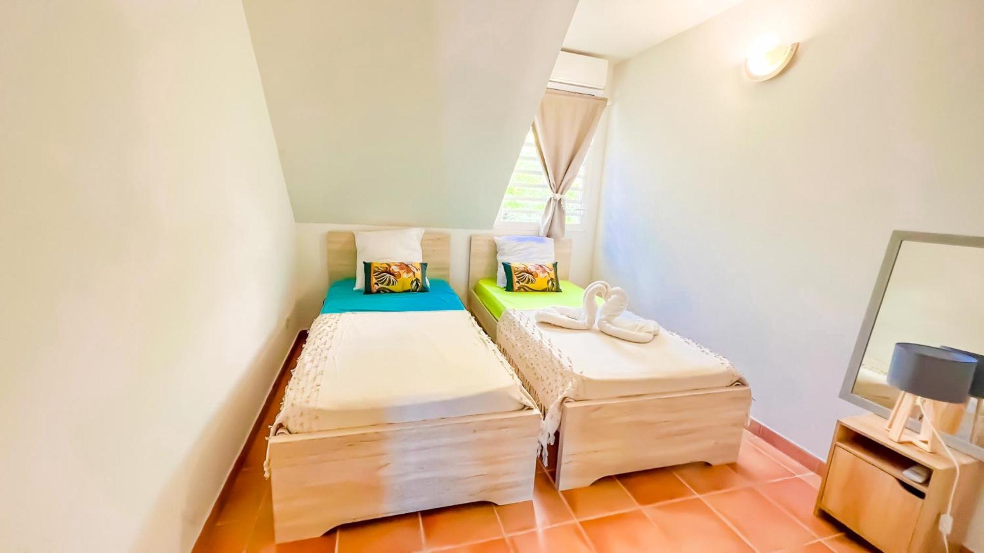 Magnifique Appartement Fleurs Caraibes - 6 Personnes En Residence Avec Piscine Privee - Sainte Anne מראה חיצוני תמונה